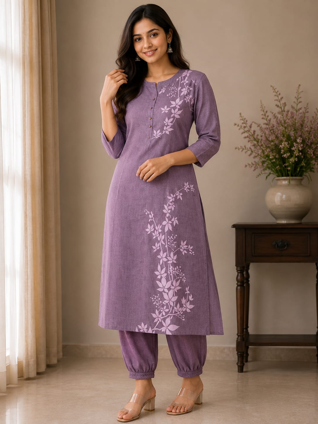 KURTHA 2PCS SET