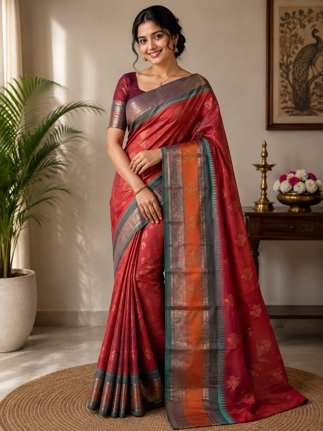 Hand Loom Sarees — Design 2